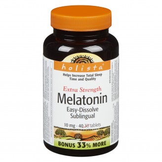 Holista Melatonin Extra Strength Easy-Dissolve, 40 Tablets